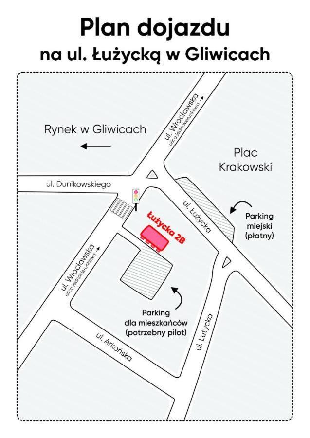 Kairos Apartments - Diamond - Darmowy Parking, Scisle Centrum Gliwice Exteriör bild
